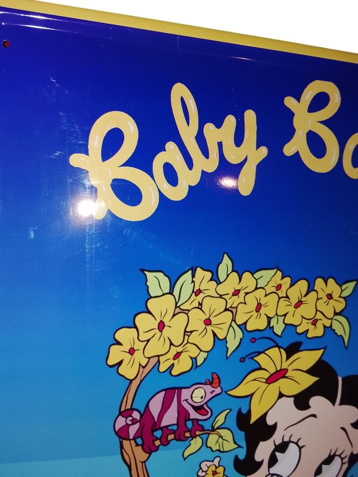 Plaque métal baby boop - photo numéro 2
