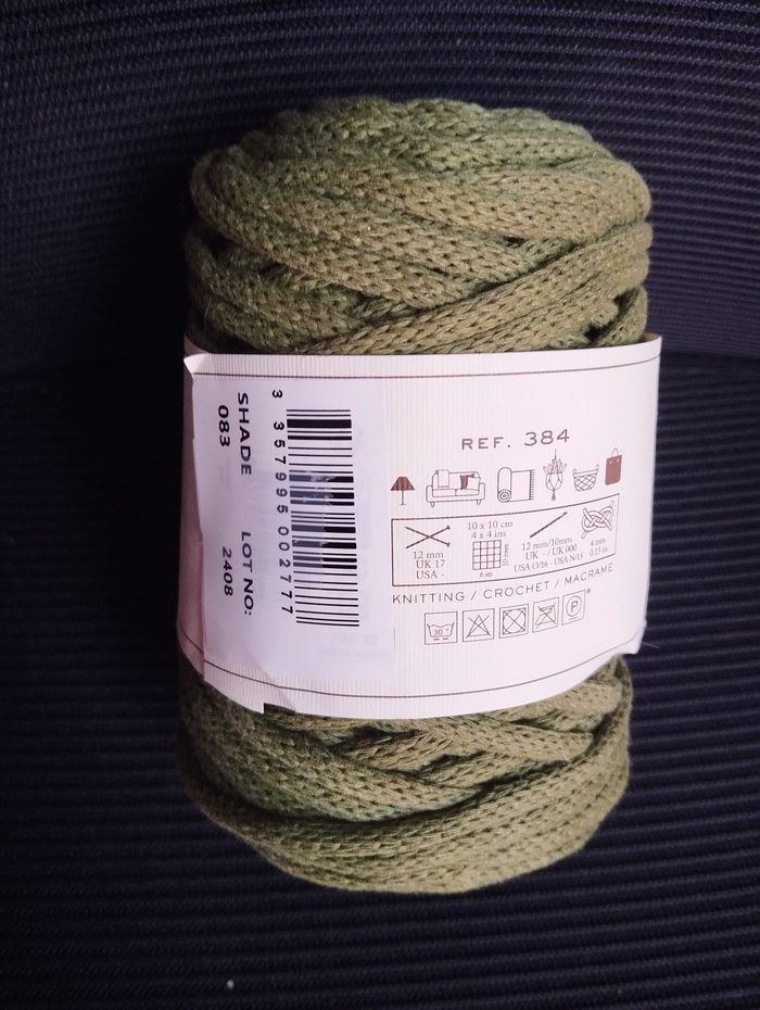 * 1 pelote vert foncé Eco Vita 12 par DMC - photo numéro 2