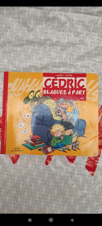 Livre Cédric blagues à part