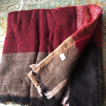 Écharpe chaude multicolore neuve