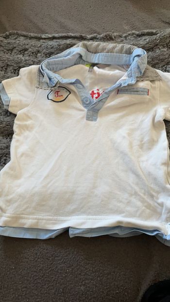 Polo manches courtes garçon orchestra baby boy 12 mois
