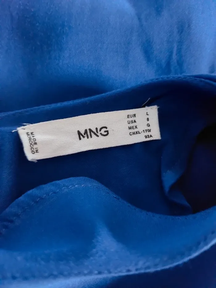 Robe droite Mango manches longues - photo numéro 8