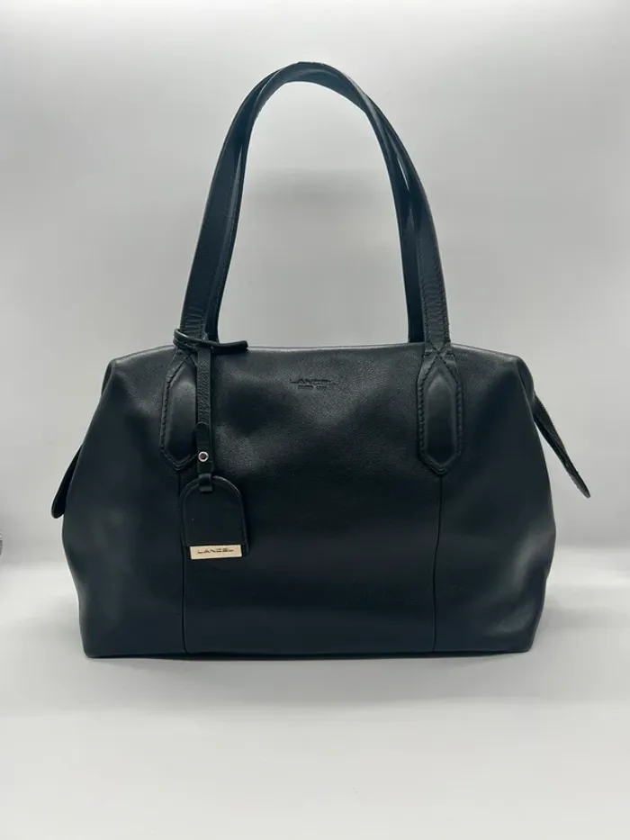 Sac à main Lancel cuir noir