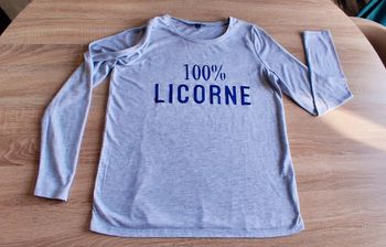 Tee-shirt femme 100% licorne taille M