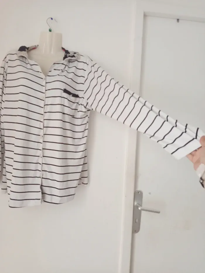 Chemise de pyjama manches longues femme minnie - photo numéro 2