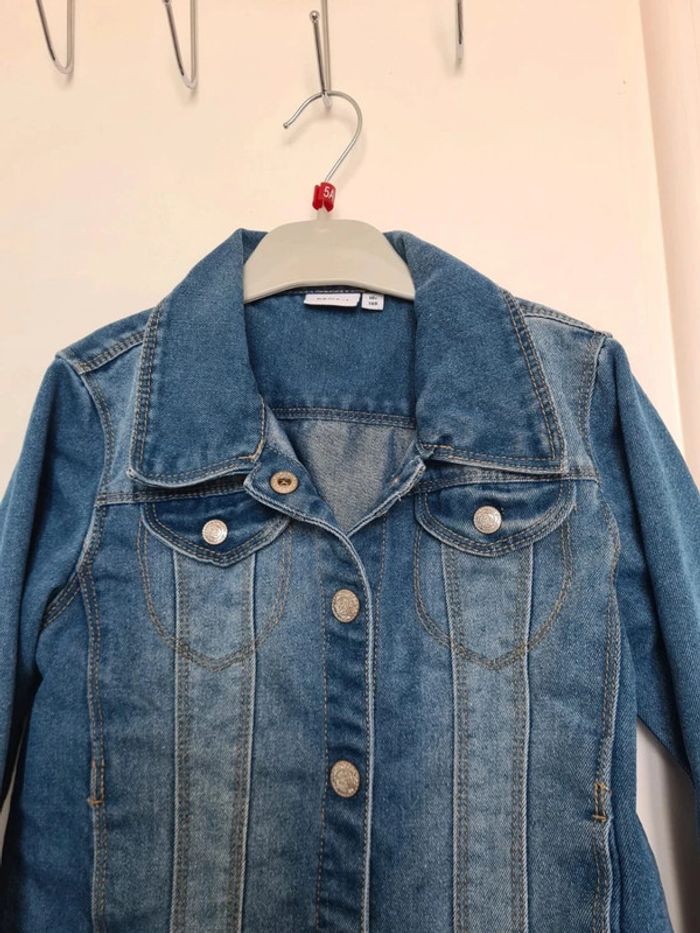 Veste en jean's name it 10 ans - photo numéro 2