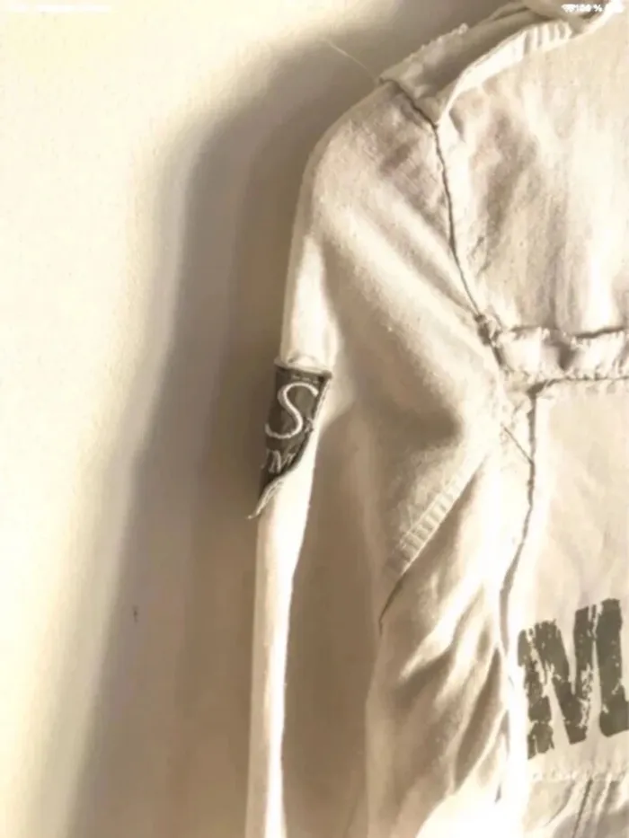 Veste en lin et coton blanche J&S Millenium taille 34/36 - photo numéro 14