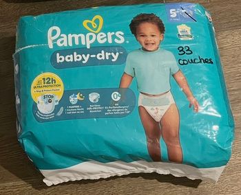 Couches Pampers 