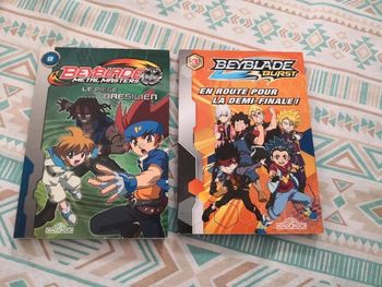 Lot de livres beyblade
