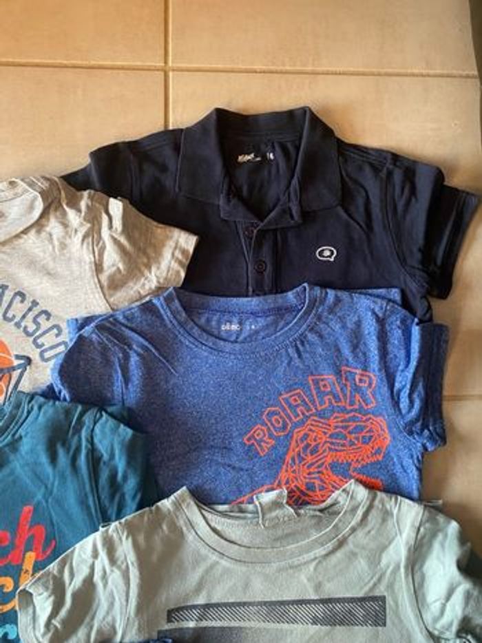 Lot de six t-shirt pour garçons - photo numéro 4