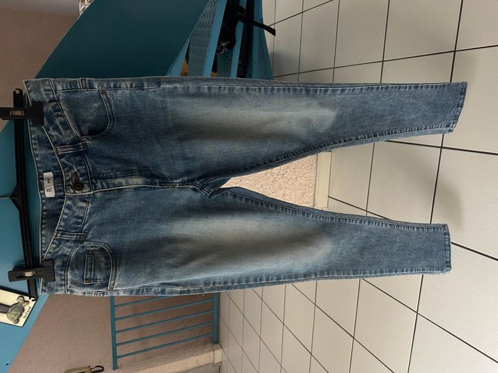 jeans bleu délavé taille 16 ans La Redoute (R pop) - photo numéro 1