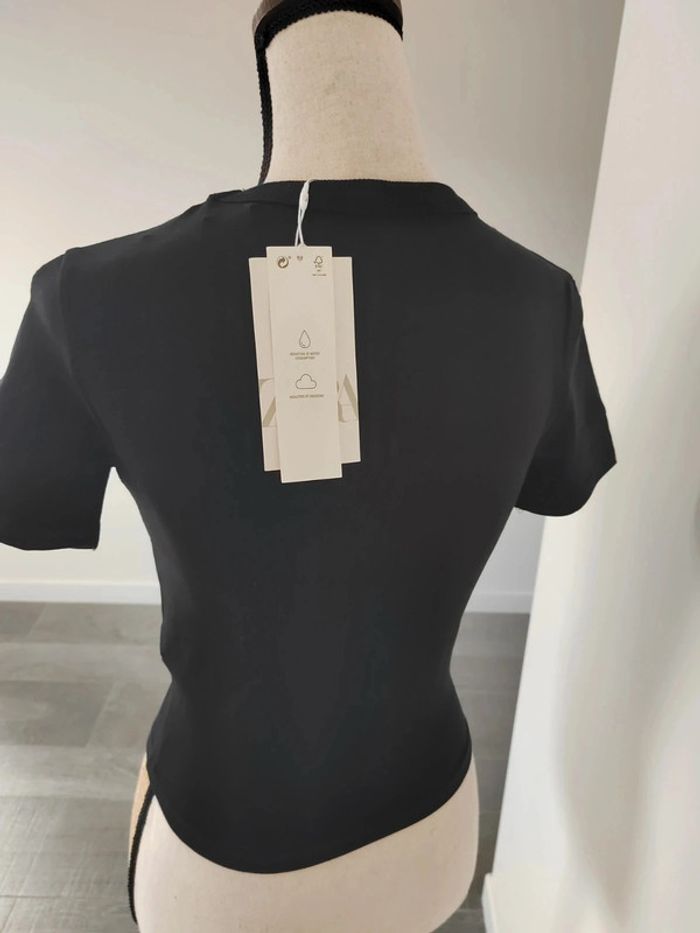 Tee-shirt Zara taille S noir neuf avec étiquette - photo numéro 3