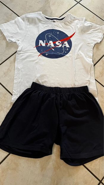 Pyjama tee-shirt short