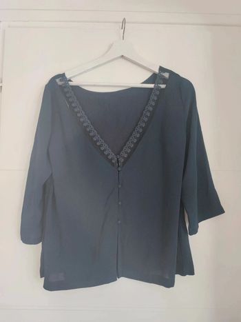 Blouse bleu marine
