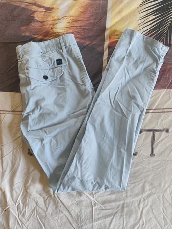 Pantalon toile bleu ciel Manufacture du Marais