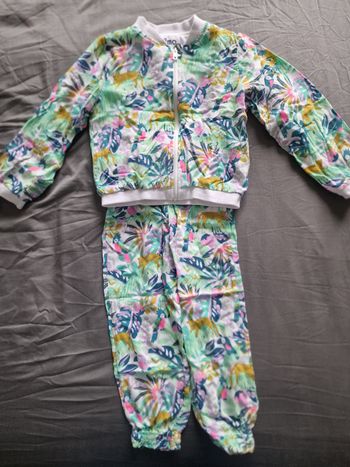 Ensemble veste zippée + pantalon 