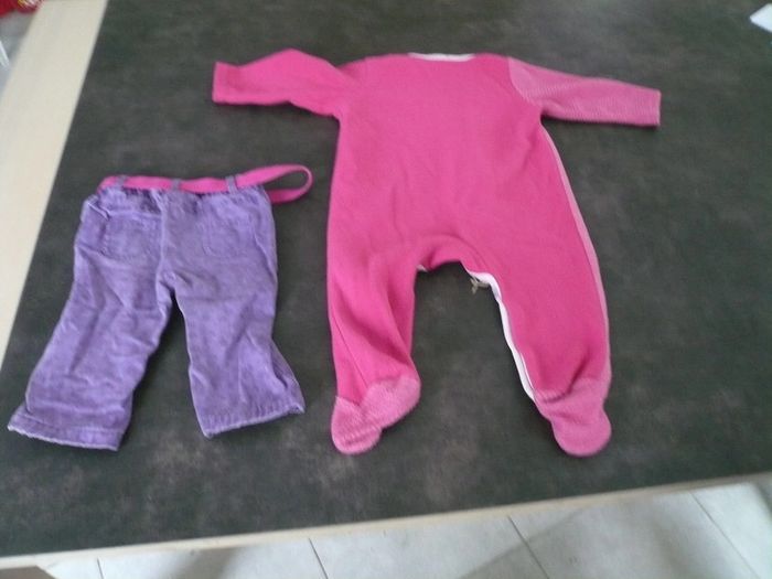 Pantalon et sur pyjama 12 mois. Lot ou unité - photo numéro 6