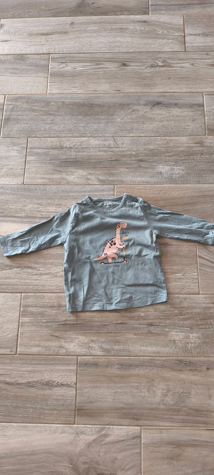 Haut manches longues bébé garçon 9 mois