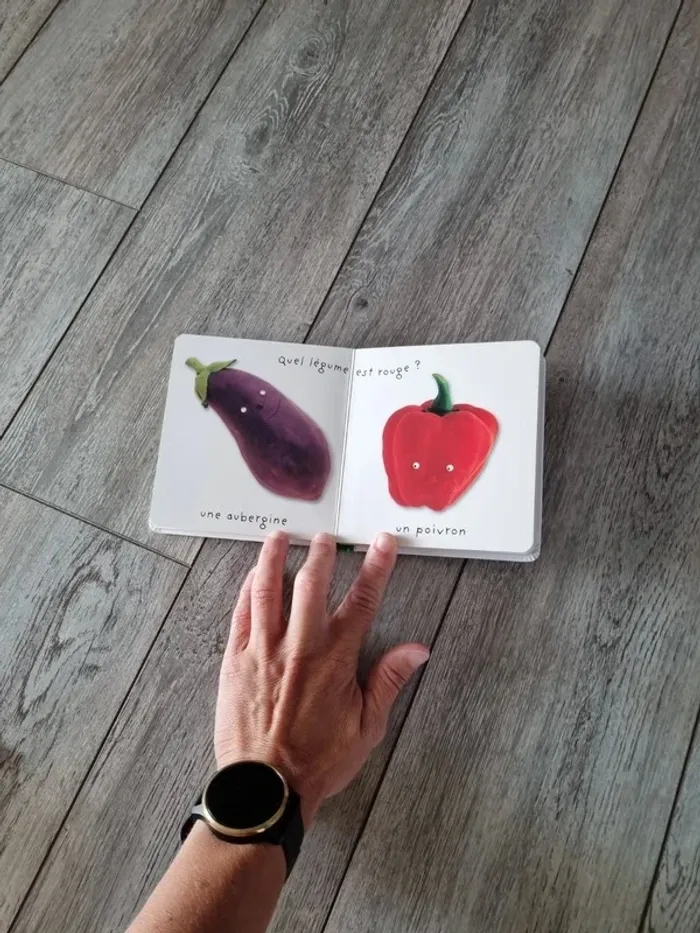 Livre l'imagerie des bébés : les légumes - photo numéro 5
