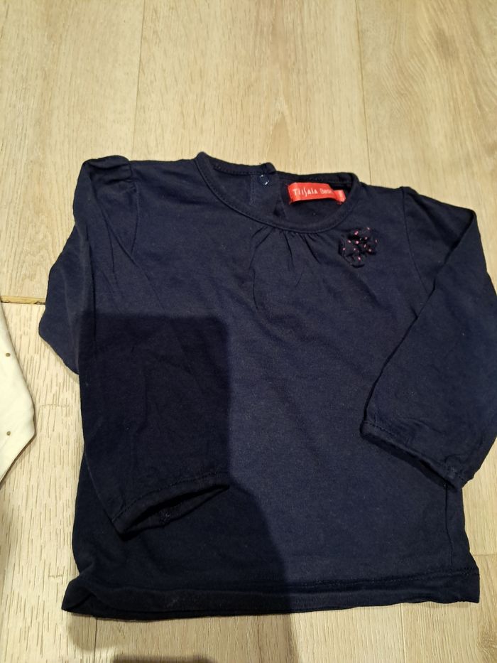 Lot de 10 t shirts à manches longues 12 mois neufs et tbe - photo numéro 8