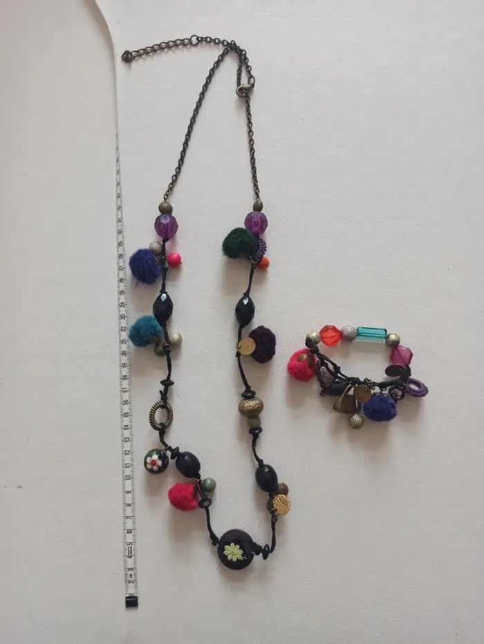 Ensemble collier et bracelet