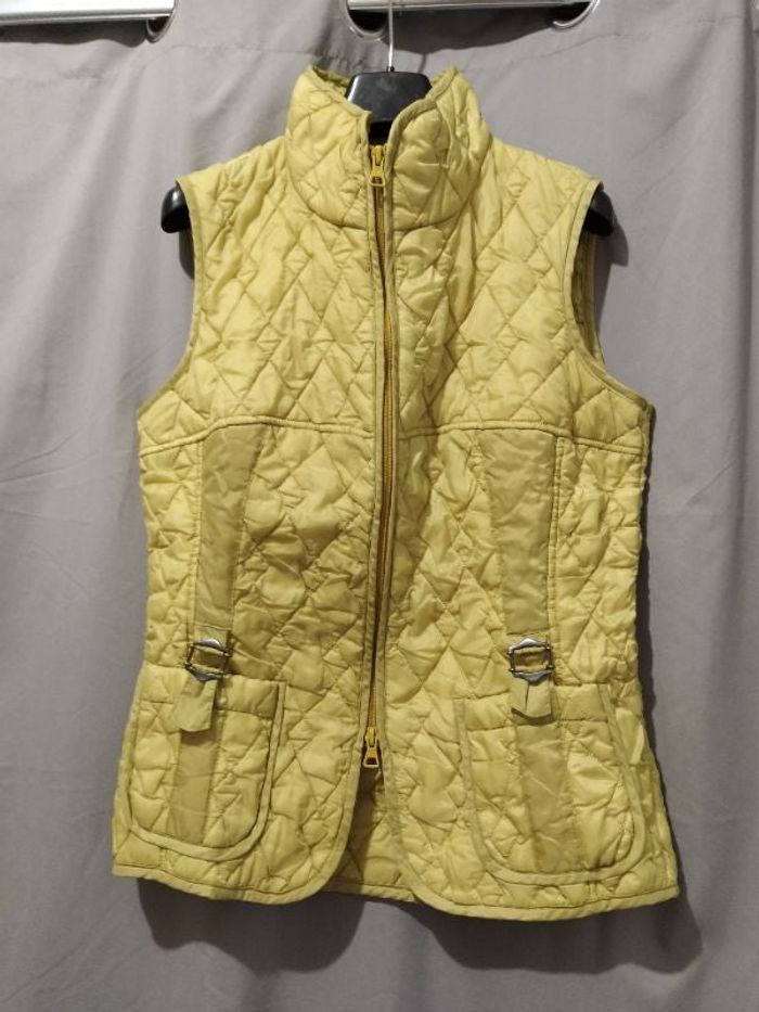 Gilet sans manche vert anis