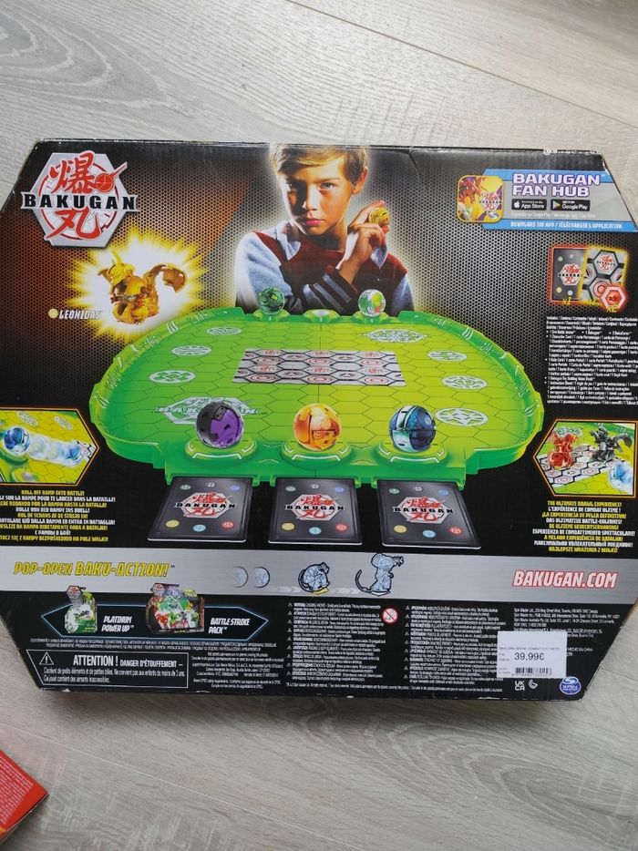 Lot Arène Bakugan Leonidas + starter pack - photo numéro 6