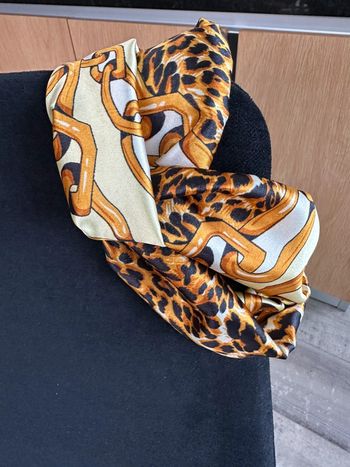 Bandeau headband femme en satin taille unique élastique  Neuf