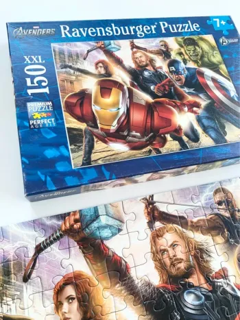 Puzzle 🧩 150 pièces XXL : The Avengers : Les super héros réunis - Ravensburger