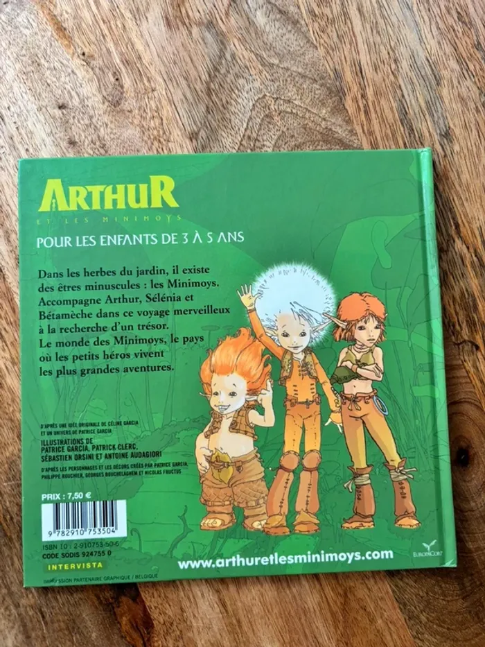 Livre Arthur et les minimoys - photo numéro 2