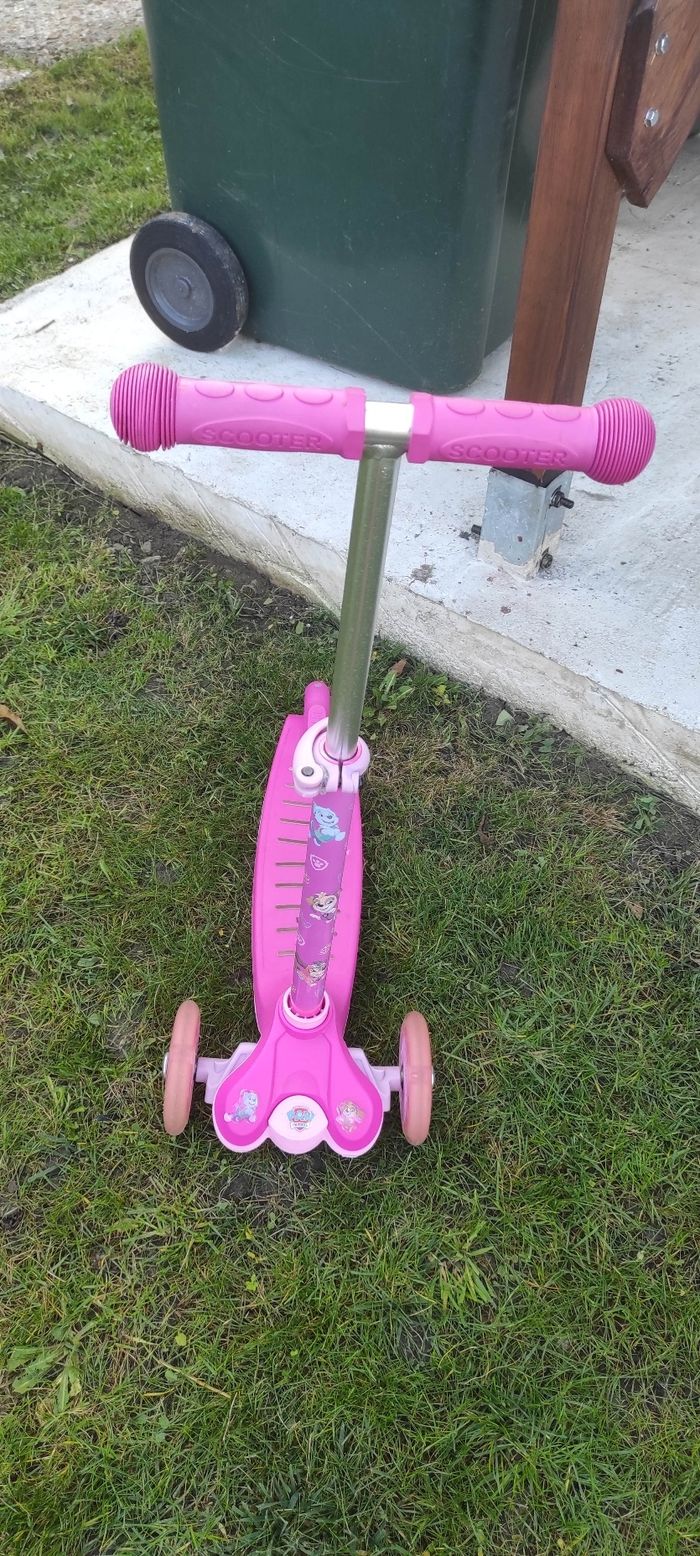Trotinette 3 roues patpatrouille - photo numéro 2