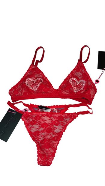 Ensemble soutien gorge et string XS