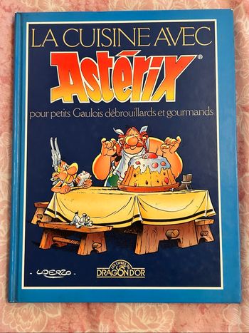 Livre de cuisine Astérix pour enfant