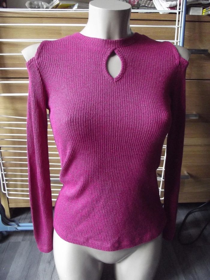 haut épaules dénudées cache cache 36 neuf