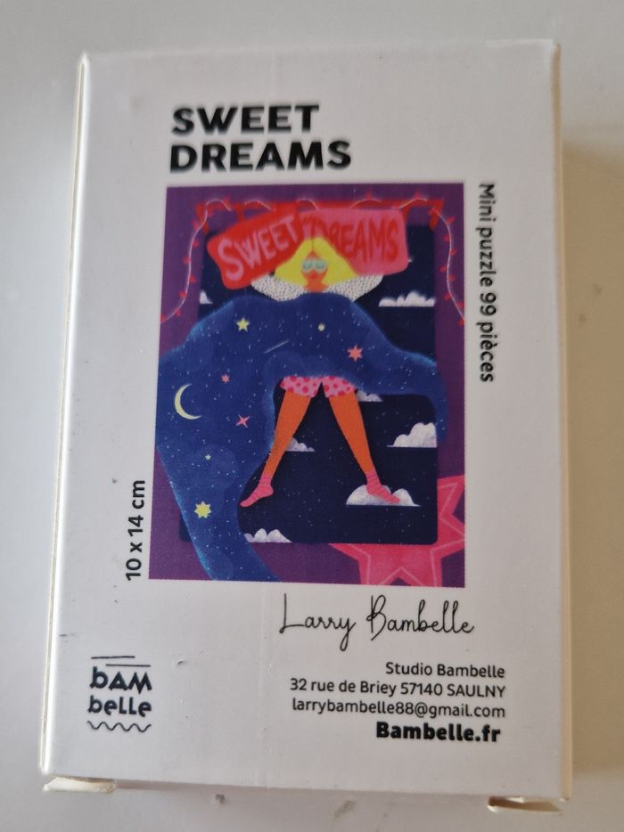 Mini puzzle 99 pièces.  Bambelle,  comme Trevell.  Dd1131 - photo numéro 3