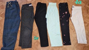 Lot 6pantalon 4ans