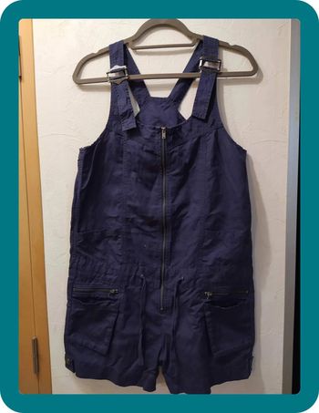 Combishort tissu bleu marine EDC