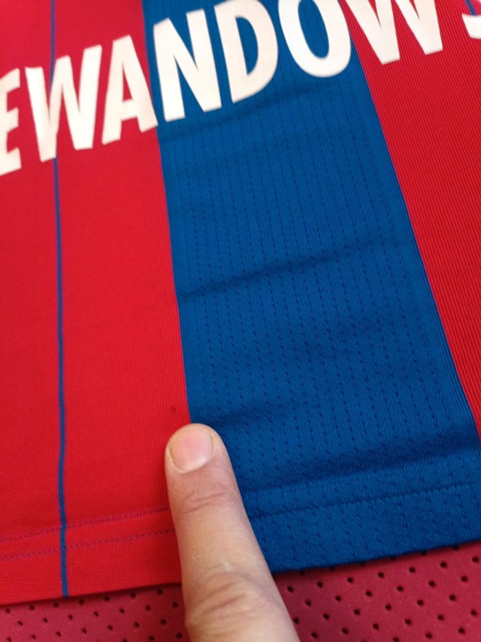 Maillot de foot Lewandowski Bayern München, Adidas Authentique Officiel taille enfant 13/14 ans - photo numéro 18