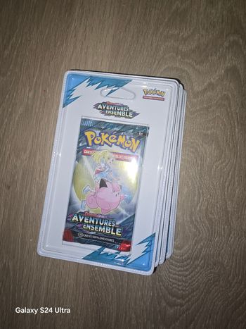 Pokemon lot de 6 booster ev9 aventures ensemble 