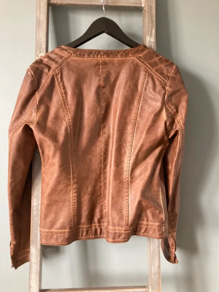 Veste simili cuir Bonobo - photo numéro 2