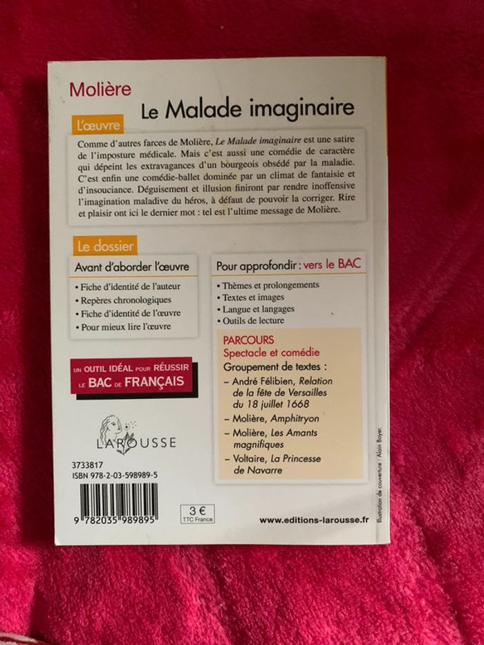 Le malade imaginaire Molière - photo numéro 2