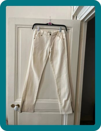 Pantalon jean slim léger 12 ans - Bleu comme gris