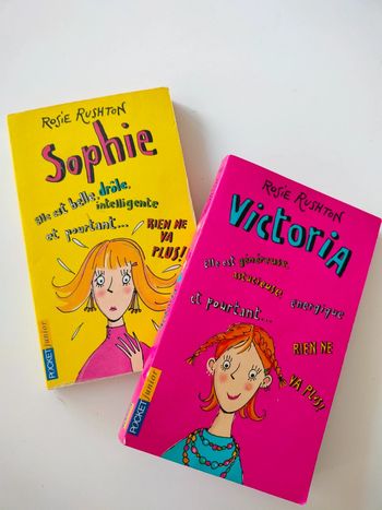 Lot de 2livres Sophie & Victoria