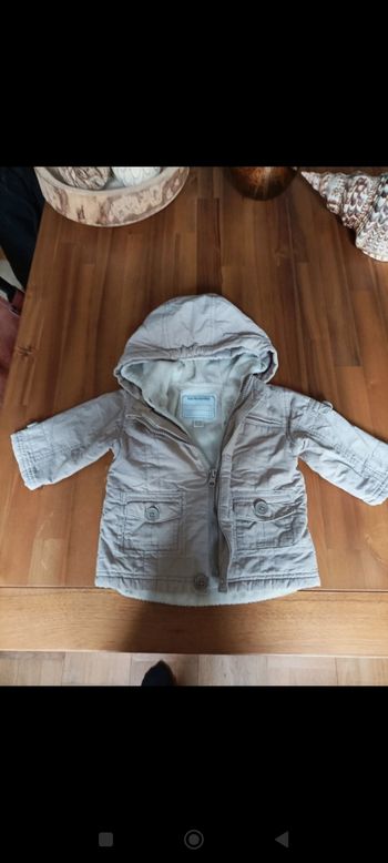Manteau fille 6 mois