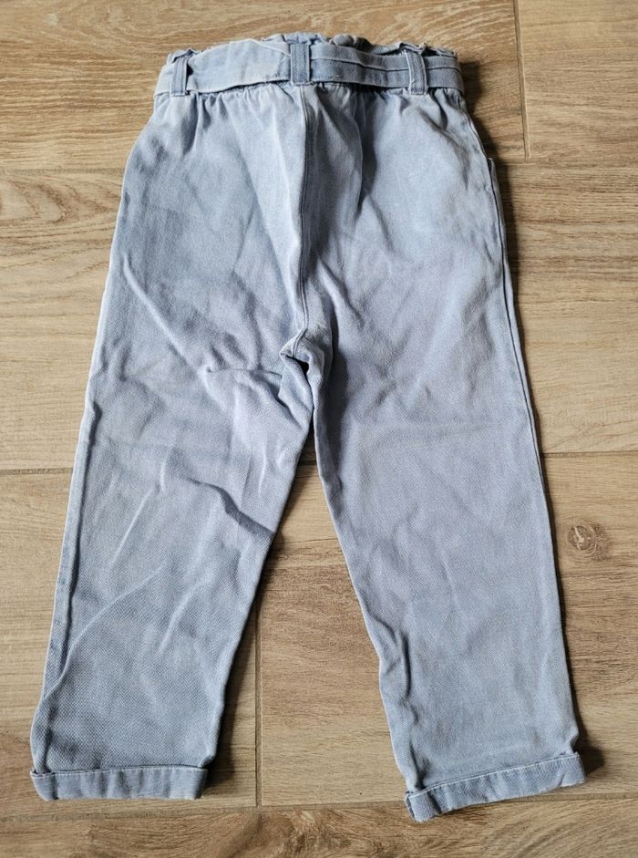 Ensemble t-shirt manches longues et jeans paperbag taille 36 mois - photo numéro 8