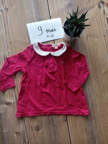T-shirt fille 9 mois