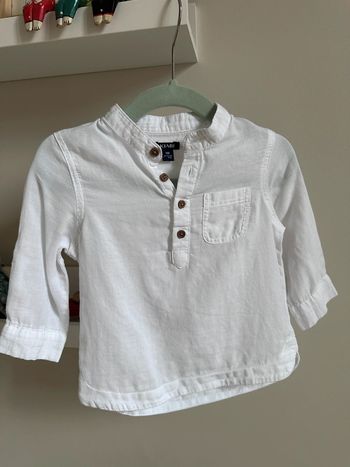 Chemise col Mao Kiabi