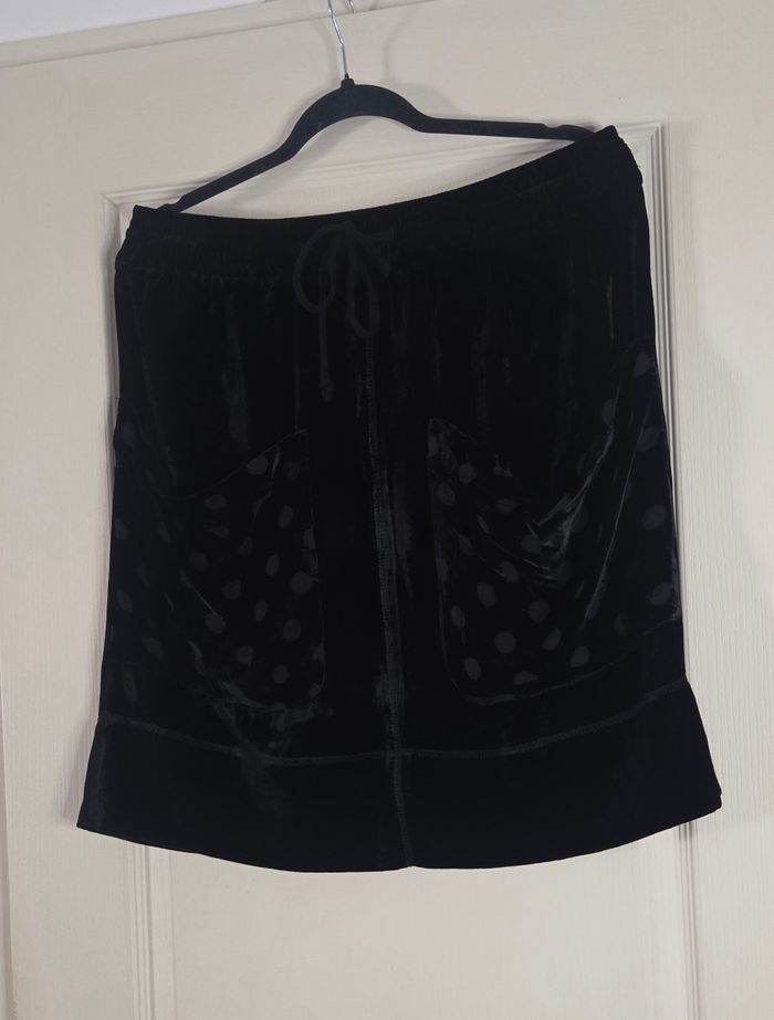 Jupe Velours SONIA by Sonia Rykiel XL – Soie & Viscose – Chic Parisien