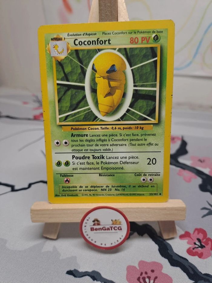 Carte Pokémon Coconfort 33/102 Set de base ed2 Wizards Fr
