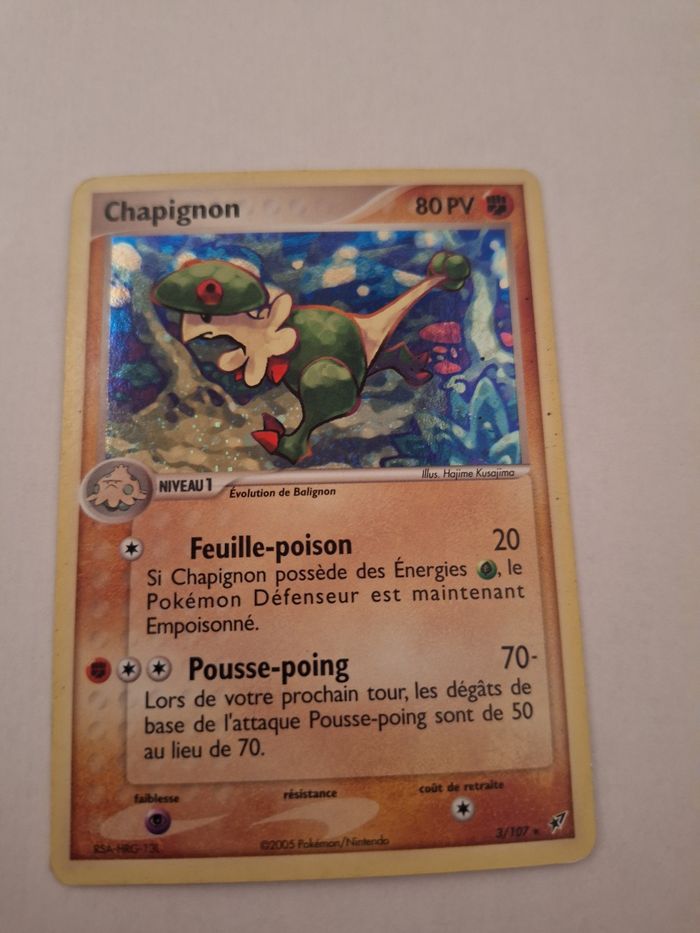 Chapignon 3/107 holo bloc ex - photo numéro 4